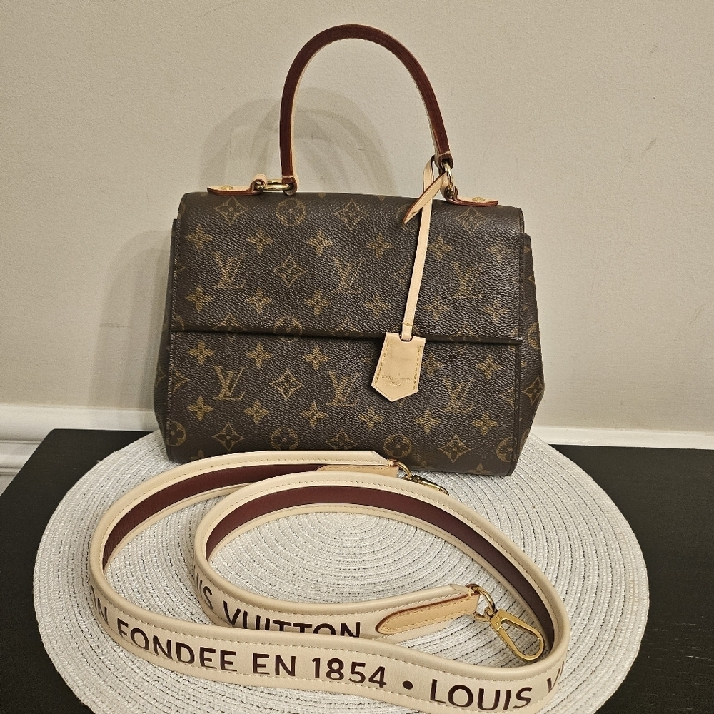 Louis Vuitton Cluny BB Monogram Maison Strap Crossbody - Picture 1 of 16